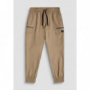 Pantalones Cargo Regular Fit «tony» de Mezcla de Algodón y Viscosa de ANTONY MORATO