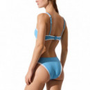 KARL LAGERFELD - Signature Bandeau Bikini Top - 349 - B2W46022/349