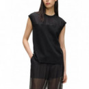 KARL LAGERFELD - Signature T-shirt - 999 - B2W17019/999