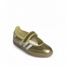 ADIDAS ORIGINALS - SAMBA JANE W - GOLDMT FTWWHT GUM4 - IH6599/GOLDMT FTWWHT GUM4