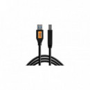 Tetherpro USB 3.0 Male a To Male B 15' Blk (CU5460BLK)  TETHERTOOLS