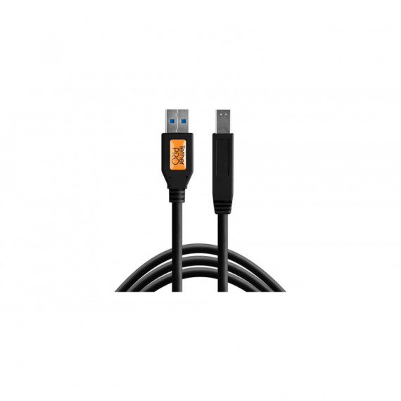 Tetherpro USB 3.0 Male a To Male B 15' Blk (CU5460BLK)  TETHERTOOLS