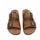 Nature Feet Sandalias Khaki 7206-KAKI