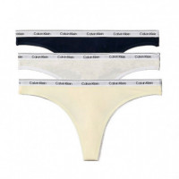 Pack de 3 Tangas - Icon Logo  CALVIN KLEIN