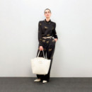 Bolso Shopper Desestructurado Pespuntes Monograma  LOLA CASADEMUNT