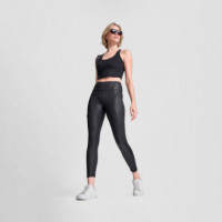 Legging Estampado de Cintura Alta 7/8 con Bolsillos  DKNY