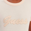 Camiseta con Logo de Lentejuelas  GUESS