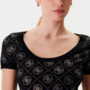 Vestido Rhinestones 4G  GUESS