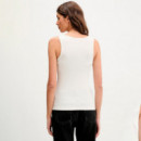 Camiseta Ank Top Slim Rib  GUESS