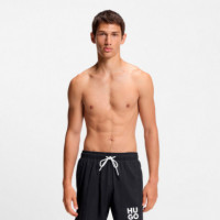 Bañador con Logo Apilado  HUGO BOSS