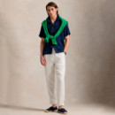 Camisa Classic Fit Linen Camp  RALPH LAUREN