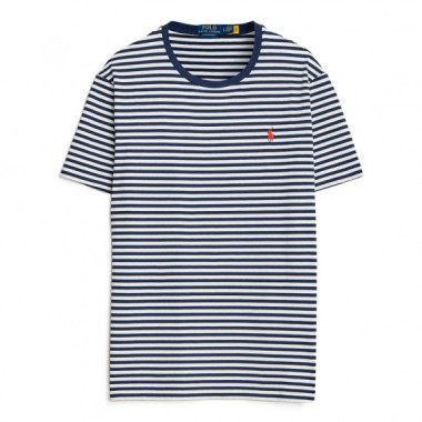 Camiseta Crew Neck Striped