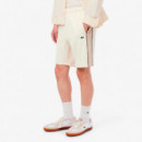 Shortcorte Regular con Bloques de Color  LACOSTE