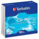 VERBATIM Cd-r 52X 700MB Caja Slim 10U