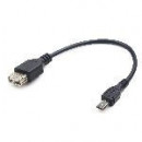 GEMBIRD Cable Otg  Usb/h a Micro-usb/m 0.15M