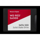 WESTERN DIGITAL Disco Duro Ssd Red SA500 Sata 2.5 500GB Lectura 560MB/S - Escritura 530MB/S