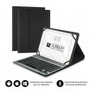 SUBBLIM Funda con Teclado Keytab Pro BLUETOOTH 10,1  10,8 Black