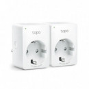 TAPO Mini Enchufe Inteligente Wifi P100 Pack 2 Und