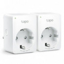 TAPO Mini Enchufe Inteligente Wifi P100 Pack 2 Und