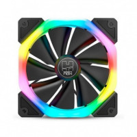 NOX Ventilador S-fan Rainbow Argb  Doble Anillo / Compatible Omega,alpha,tgm y Fusion S