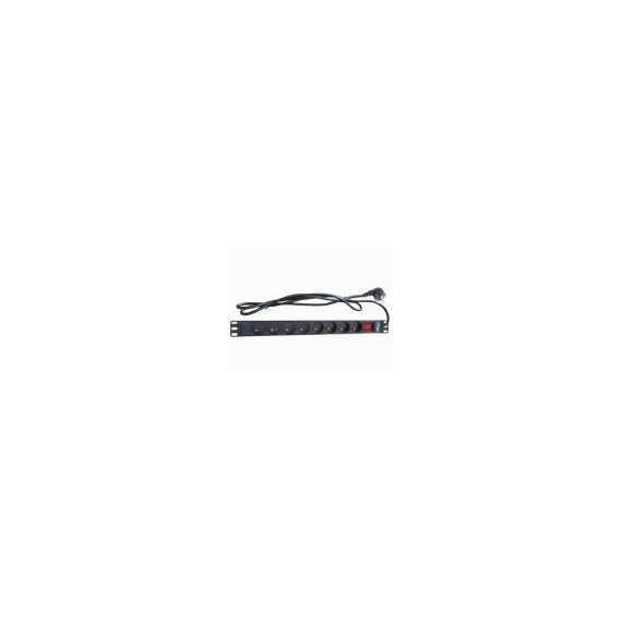ENERGENIE Regleta 8 Tomas para Rack 1 U 16A 3M de Cable