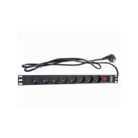 ENERGENIE Regleta 8 Tomas para Rack 1 U 16A 3M de Cable