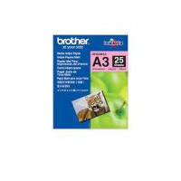 BROTHER Papel Glossy Foto Mate 145GR A3 25 Hojas