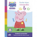 Aprendo con Peppa Escribo Letras Minusculas