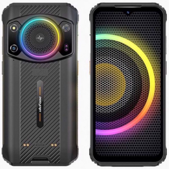 ULEFONE Smartphone Rugerizado Armor 21 Black 4G/ 6.58 Hd/ Helio G99/256GB ROM/8GB RAM/16MP/9600MAH/IP68