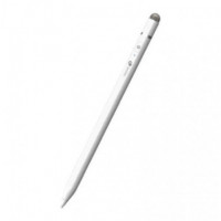 LEOTEC Lapiz ELECTRONICOLESTP04W Stylus Epen Plus para Android, Ios y Windows/ Blanco