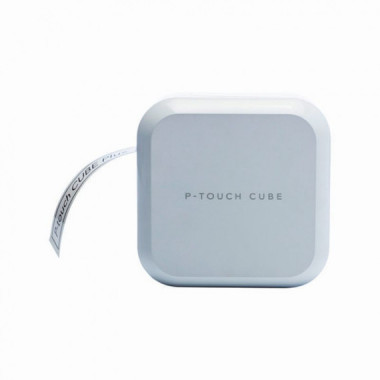 BROTHER Rotuladora Electr&oacute;nica Profesional P-touch Cube Plus (modelo PT-P710BT) Blanca Rotuladora Electr&oacute;nica Profesional Port&aacute;
