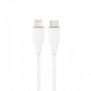 GEMBIRD Cable Usb-c a Lightning 1,5M Blanco Silicona