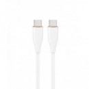 GEMBIRD Cable Usb-c a Usb-c 1,5M Blanco Silicona