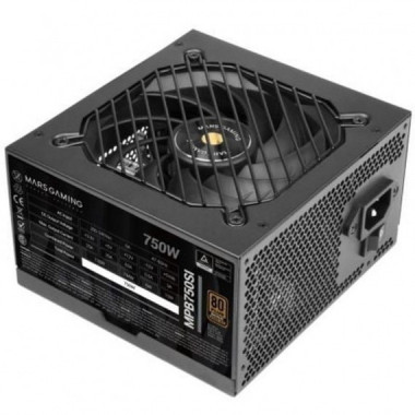 MARS GAMING Fuente de Alimentacion MPB750SI 750W  80 Plus Bronze Ventilador 12CM