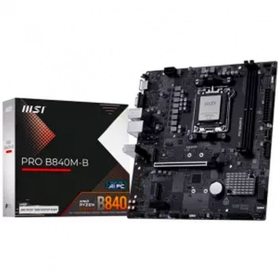 MSI Placa Base Pro B840M-B Socket AM5