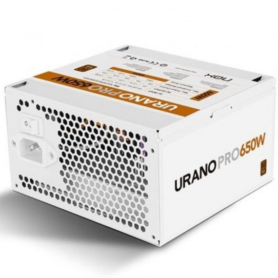 NOX Fuente Alimentacion Hummer Urano Pro 80 Plus Bronze 650W Blanca