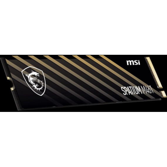 MSI Disco Duro Ssd M.2 Spatium M461 1TB Ssd Pcie 4.0 Lectura Secuencial Hasta: 5000 Mb/s - Escritura Secuencial Hasta: 3200 Mb/