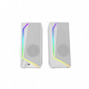 MARS GAMING Altavoces 2.0 MS72W Blancos