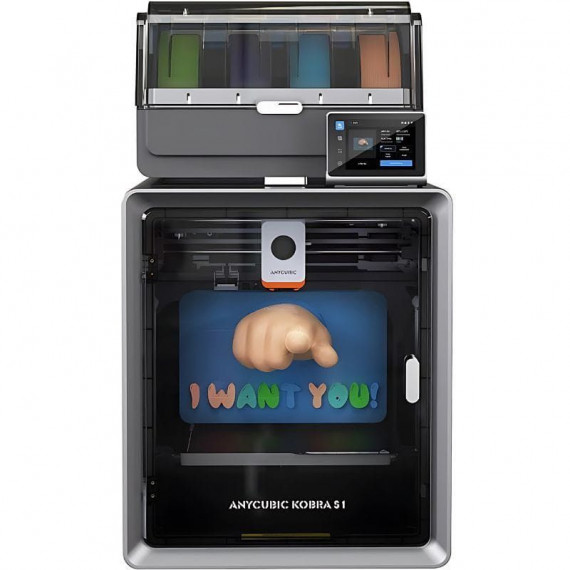 ANYCUBIC Impresora 3D Kobra S1 Combo