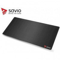 SAVIO Alfombrilla Gaming Turbo Dynamic Black Edition Xxl Antideslizante/base de Goma/negro