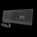 NOX Teclado y Raton Inalambrico Lite Duo Negro