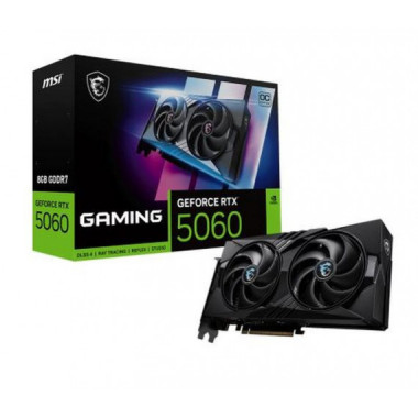 MSI Tarjeta Grafica Geoforce Rtx 5060 8G Gaming Oc