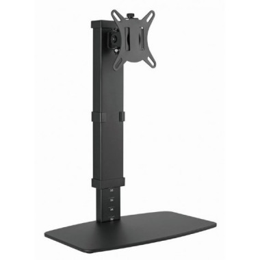 GEMBIRD Soporte Escritorio para Monitor con Altura Regulable Negro