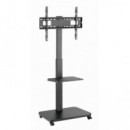 GEMBIRD Soporte de Suelo para TV con Ruedas Inclinable 37-75 40KG Negro