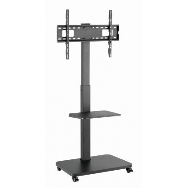 GEMBIRD Soporte de Suelo para TV con Ruedas Inclinable 37-75 40KG Negro