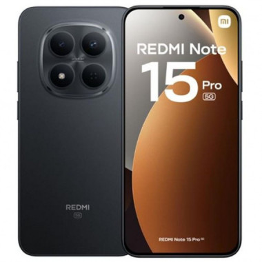 XIAOMI Smartphone Redmi Note 15 Pro 5G 8GB 256GB Negro OC/8GB/256GB/6,8 /android