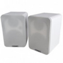 APPROX Altavoces APPSPK02WH Autoamplificados 30W Color Blanco Incluye Soporte de Pared
