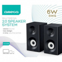 OMEGA Altavoces Pc 2.0 6W USB OG2086