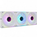 NOX Ventiladores Pro Link Argb 12CM Blanco Pack 3
