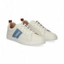 Banda Logo Jeans Deportivo Piel Blanco  CHLOE KIDS